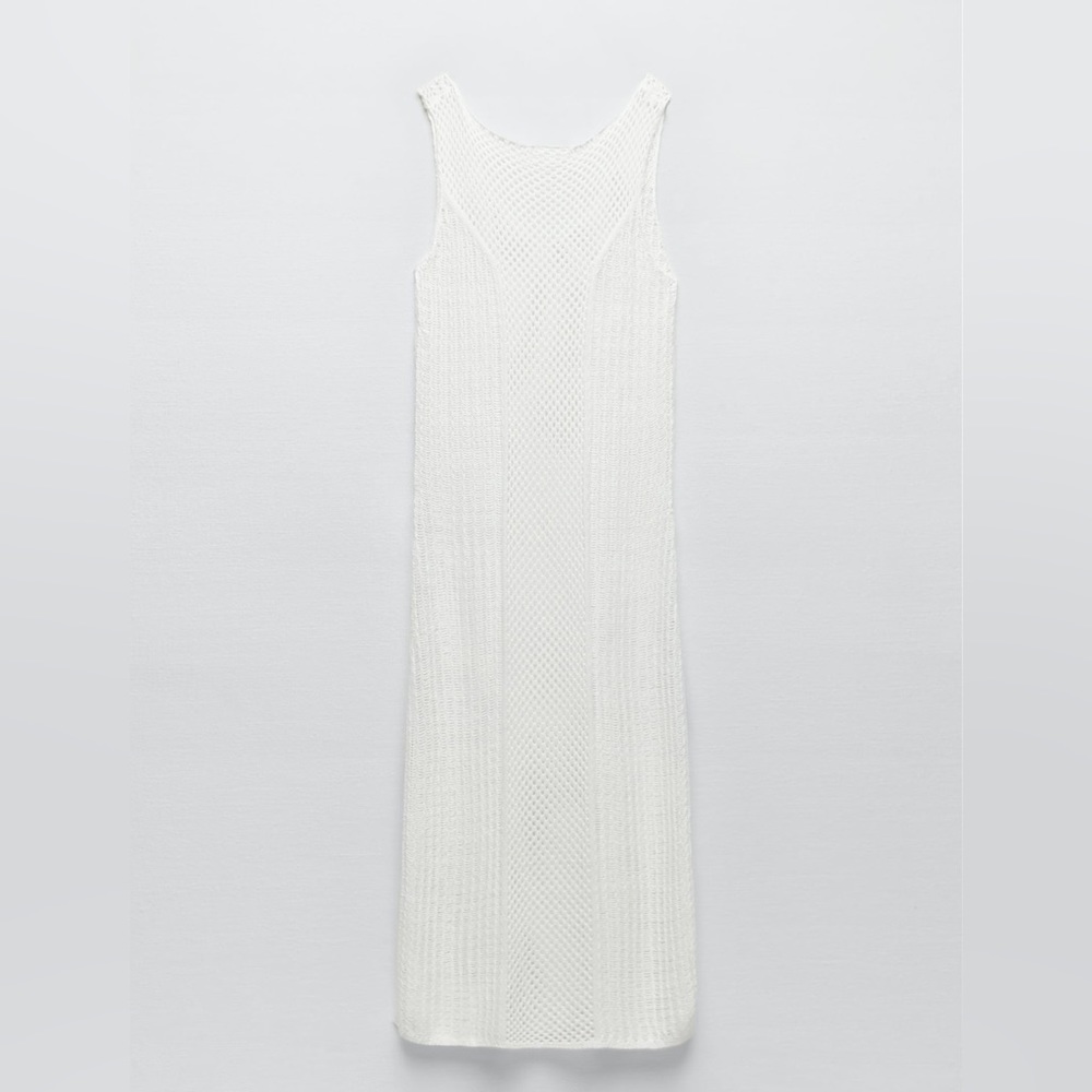 Crochet bather cover up dress